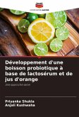 Développement d'une boisson probiotique à base de lactosérum et de jus d'orange