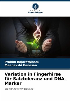 Cover Variation in Fingerhirse für Salztoleranz und DNA-Marker