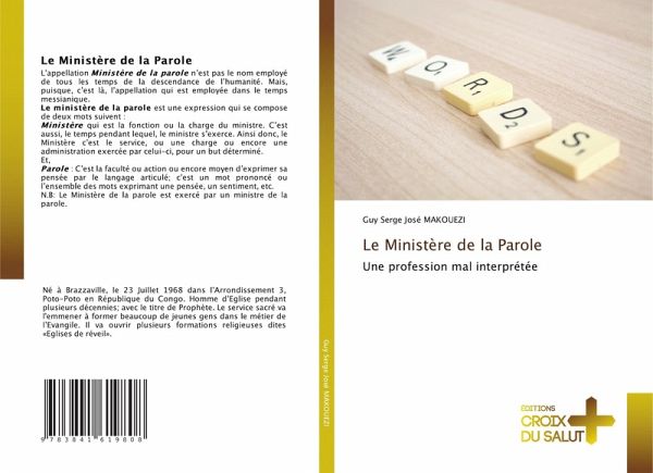 Le Ministère de la Parole Le Ministère de la Parole
