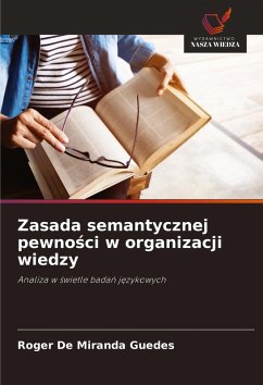 Cover Zasada semantycznej pewno¿ci w organizacji wiedzy