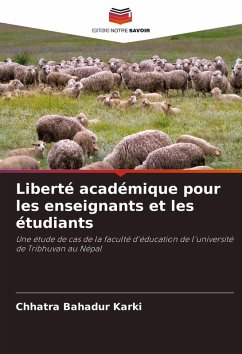 Cover Liberté académique pour les enseignants et les étudiants