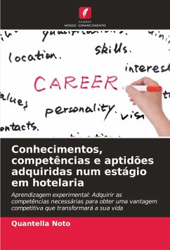 Cover Conhecimentos, competências e aptidões adquiridas num estágio em hotelaria