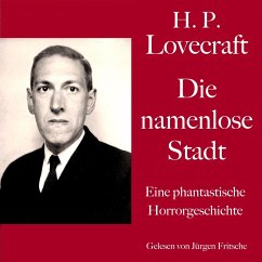 Cover H. P. Lovecraft: Die namenlose Stadt (MP3-Download)