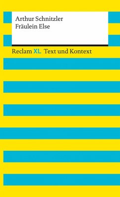Cover Fräulein Else. Textausgabe mit Kommentar und Materialien (eBook, ePUB)