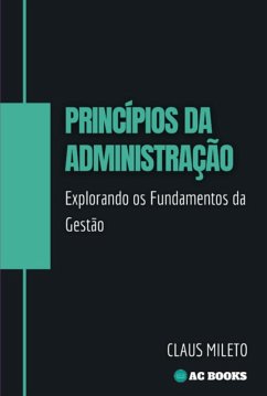 Cover Princípios Da Administração (eBook, ePUB)