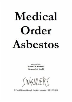 Cover Medical Order Asbestos (Artists & Satires, #14) (eBook, ePUB)