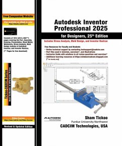 Cover Autodesk Inventor Professional 2025 for Designers, 25th Edition (eBook, ePUB)