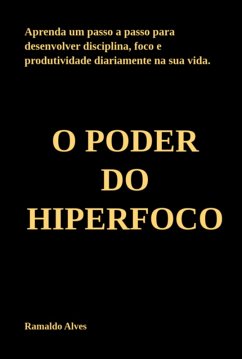 Cover O Poder Do Hiperfoco (eBook, PDF)
