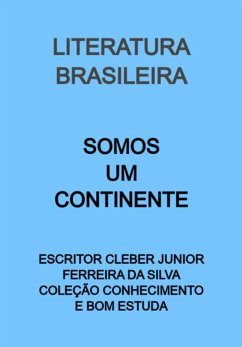 Cover Somos Um Continente (eBook, PDF)