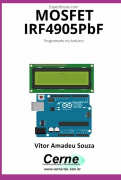 Cover Experiências Com O Mosfet Irf4905pbf Programado No Arduino (eBook, PDF)