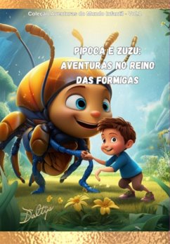 Cover Pipoca E Zuzu: Aventuras No Reino Das Formigas (eBook, ePUB)