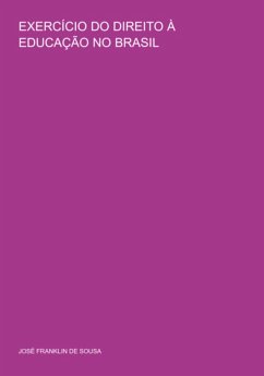 Cover Exercício Do Direito À Educação No Brasil (eBook, PDF)