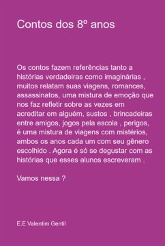 Contos Dos 8 Anos (eBook, PDF) - Gentil, E. e Valentim