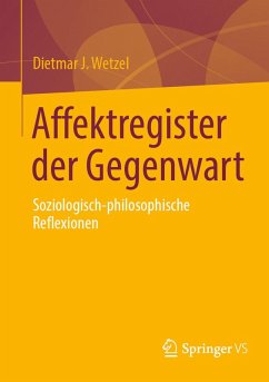 Cover Affektregister der Gegenwart (eBook, PDF)