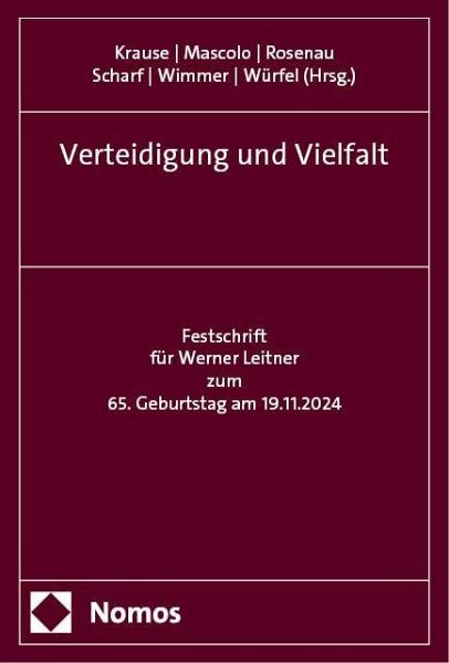 Verteidigung und Vielfalt Verteidigung und Vielfalt