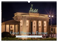 Great Places in Europe (Wall Calendar 2026 DIN A3 landscape), CALVENDO 12 Month Wall Calendar