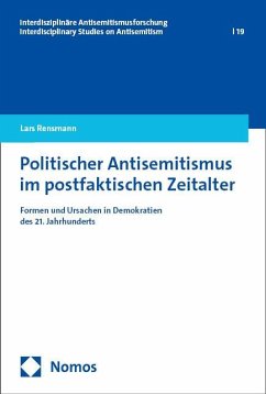 Cover Politischer Antisemitismus im postfaktischen Zeitalter