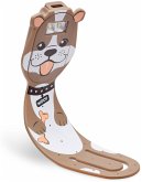Flexilight Pals RC (Hund) - wiederaufladbares Leselicht - 2 in 1 Leselampe & Lesezeichen - LED Leselicht - Geschenk für Leser, Buchliebhaber - Deutsche Ausgabe