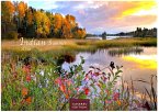 Indian Summer Kalender 2026 - Wandkalender   Fotokalender Nordamerika 35x50cm - Faszinierende Landschaften in Gold & Rot, perfekte Deko oder Geschenkidee