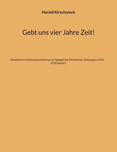 Gebt uns vier Jahre Zeit! Gebt uns vier Jahre Zeit!