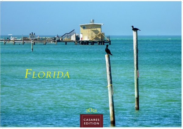 Florida Kalender 2026 - Wandkalender   Fotokalender Nordamerika 35x50cm Traumhafte Landschaften & Küstenstädte voller Lebensfreude, perfekt als Geschenkidee
