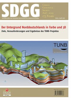 Cover Der Untergrund Norddeutschlands in Farbe und 3D
