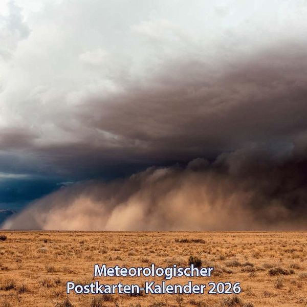 Meteorologischer Postkarten-Kalender 2026 Meteorologischer Postkarten-Kalender 2026