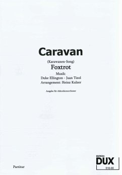Cover Caravan für Akkordeonorchester Partitur