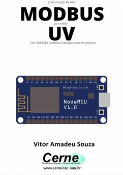 Cover Comunicação Rs-485 Modbus Para Medir Uv Com Esp8266 (nodemcu) Programado Em Arduino (eBook, PDF)