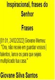 Inspiracional, Frases Do Senhor (eBook, PDF) Inspiracional, Frases Do Senhor (eBook, PDF)