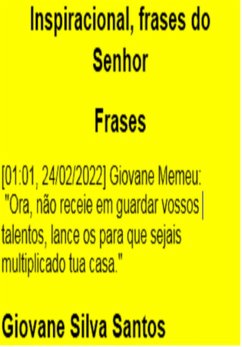 Cover Inspiracional, Frases Do Senhor (eBook, PDF)