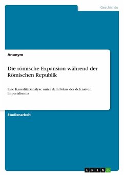 Cover Die römische Expansion während der Römischen Republik