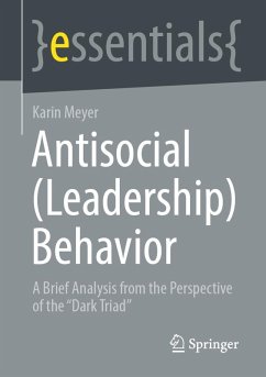 Cover Antisocial (Leadership) Behavior (eBook, PDF)