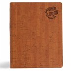 CSB Journal and Draw Bible for Kids, Brown Cork Leathertouch
