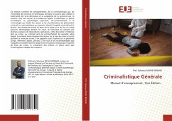Cover Criminalistique Générale