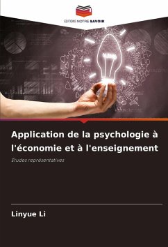 Cover Application de la psychologie à l'économie et à l'enseignement