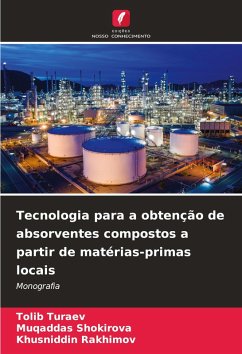 Cover Tecnologia para a obtenção de absorventes compostos a partir de matérias-primas locais