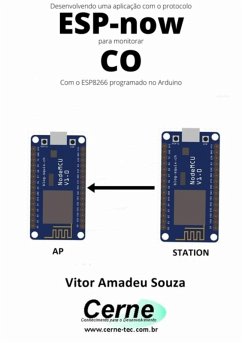 Cover Desenvolvendo Uma Aplicação Com O Protocolo Esp-now Para Monitorar Co Com O Esp8266 Programado No Arduino (eBook, PDF)