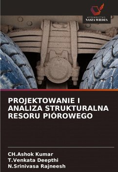 Cover PROJEKTOWANIE I ANALIZA STRUKTURALNA RESORU PIÓROWEGO