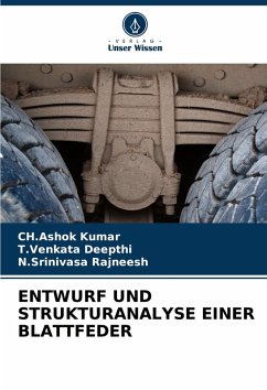 Cover ENTWURF UND STRUKTURANALYSE EINER BLATTFEDER