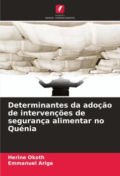 Cover Determinantes da adoção de intervenções de segurança alimentar no Quénia