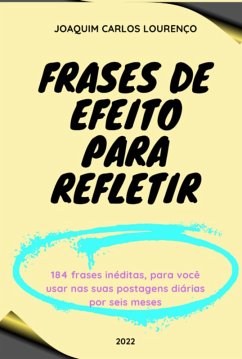 Frases De Efeito Para Refletir (eBook, ePUB) Cover Frases De Efeito Para Refletir (eBook, ePUB)