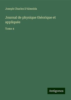 Journal de physique théorique et appliquée - D'Almeida, Joseph Charles