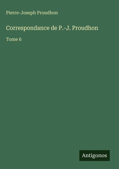 Cover Correspondance de P.-J. Proudhon