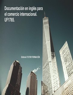 Cover Documentación en inglés para el comercio internacional. UF1765.