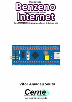 Cover Monitorando Benzeno Remotamente Através Da Internet Com Stm32f103c8 Programado Em Arduino E Php (eBook, PDF)
