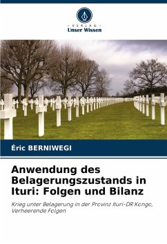 Cover Anwendung des Belagerungszustands in Ituri: Folgen und Bilanz