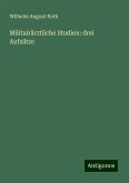Militairärztliche Studien: drei Aufsätze Militairärztliche Studien: drei Aufsätze