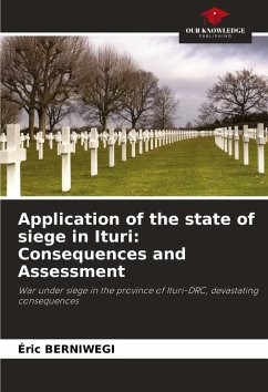 Cover Application of the state of siege in Ituri: Consequences and Assessment