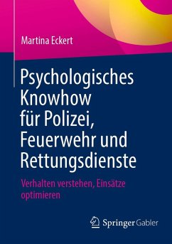 Cover Psychologisches Knowhow für Polizei, Feuerwehr und Rettungsdienste (eBook, PDF)